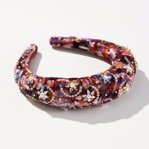 NEW Deepa Gurnani Venus Headband Rust